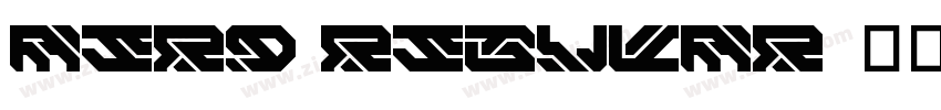Aero Regular字体转换
